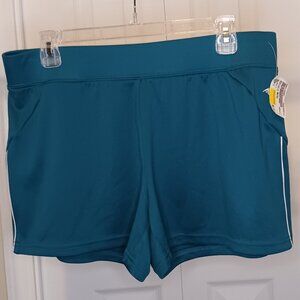 #314 3/$18 - Athletic Works Teal Shorts without liner Size Large